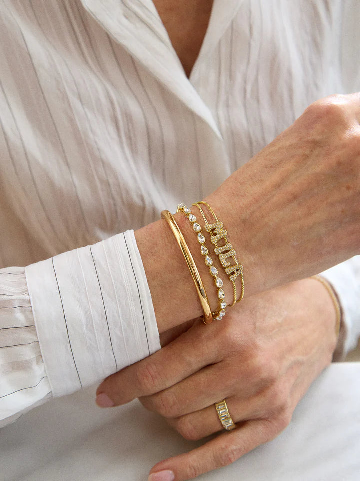Baublebar: Jessica Bangle in Gold