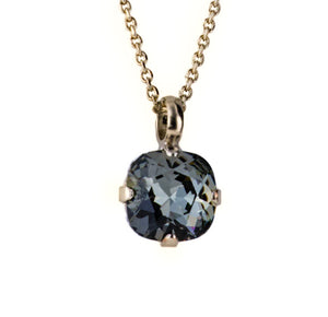 Mariana: Cushion Cut Gold Pendant in "Black Diamond" N-5326/4-215-YG