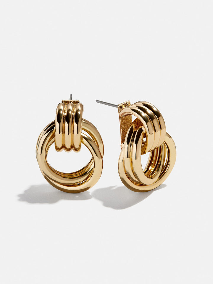 BaubleBar: Shiloh Earrings in Gold