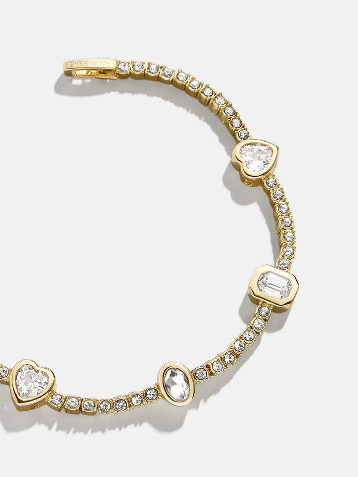 BaubleBar: Galia Tennis Bracelet in Gold (86904)