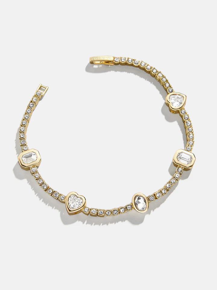 BaubleBar: Galia Tennis Bracelet in Gold (86904)