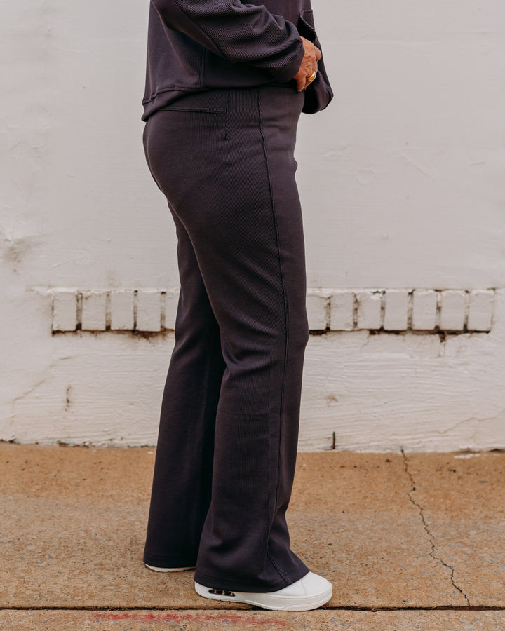 Tribal: Pull On Pant in Charcoal (22370-8236)