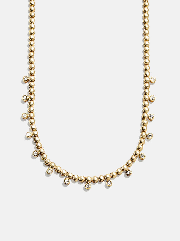 BaubleBar: Joelle Pisa Beaded Necklace in Clear