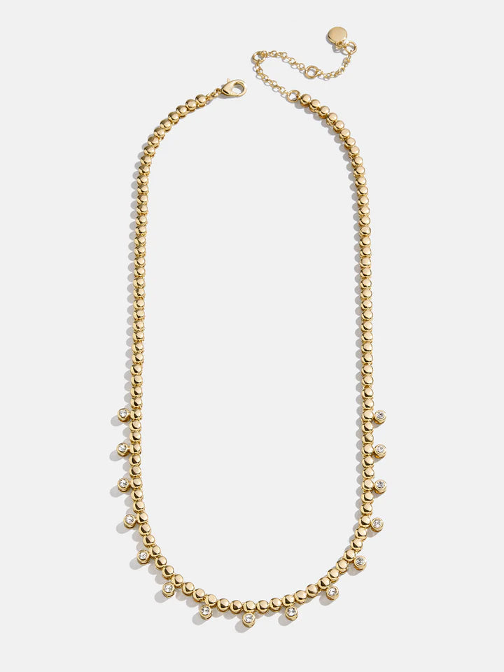 BaubleBar: Joelle Pisa Beaded Necklace in Clear
