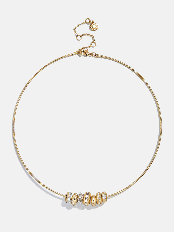 Baublebar: Bridget Charm Necklace in Clear