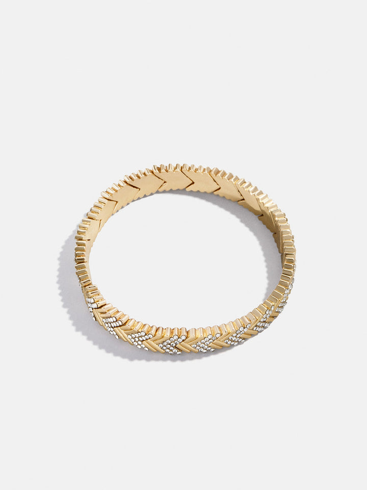Baublebar: Naya Gold Bracelet in Clear
