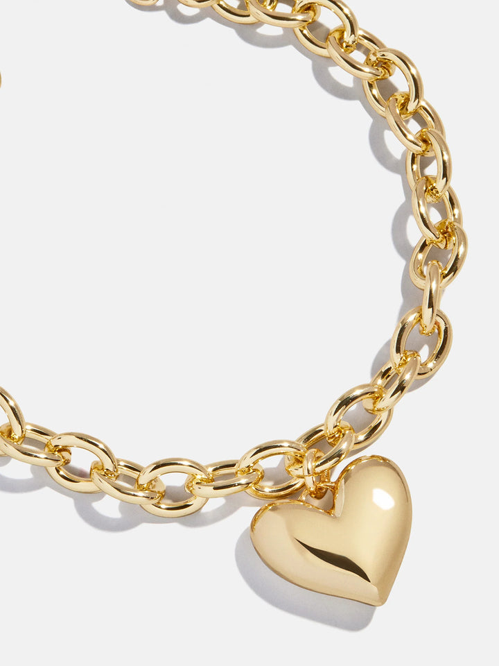 BaubleBar: Millie Bubble Heart Bracelet in Gold (90022)