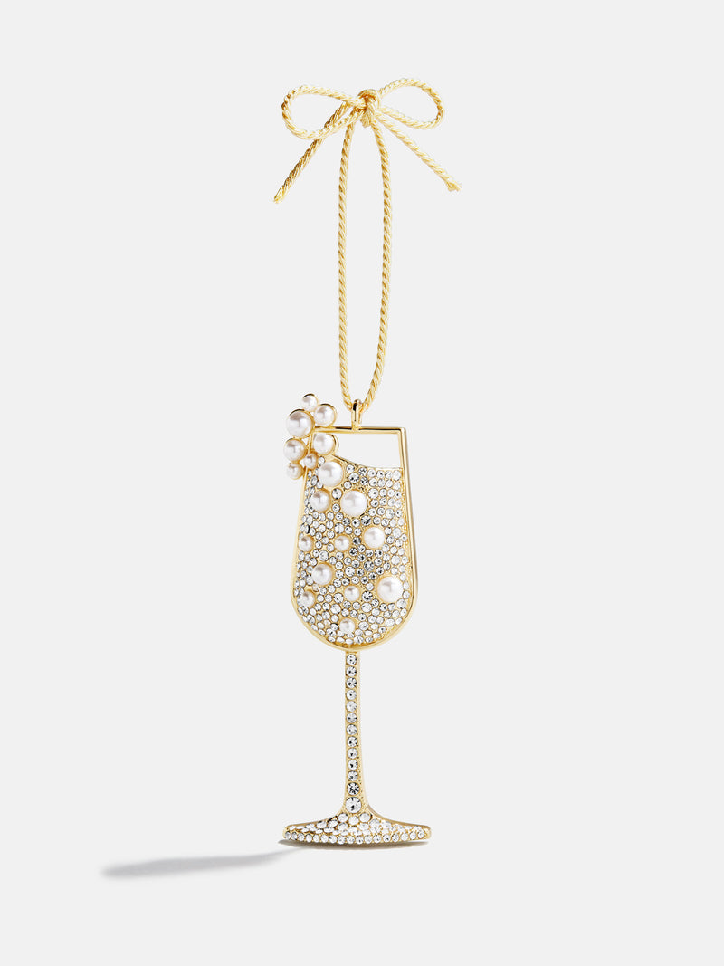 Baublebar: Bubbly and Bright Champagne Ornament