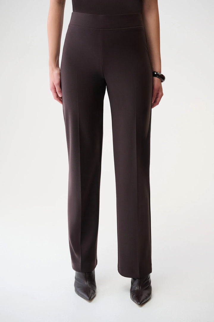 Joseph Ribkoff: Classic Wide-Leg Pant in Mocha (153088F25)