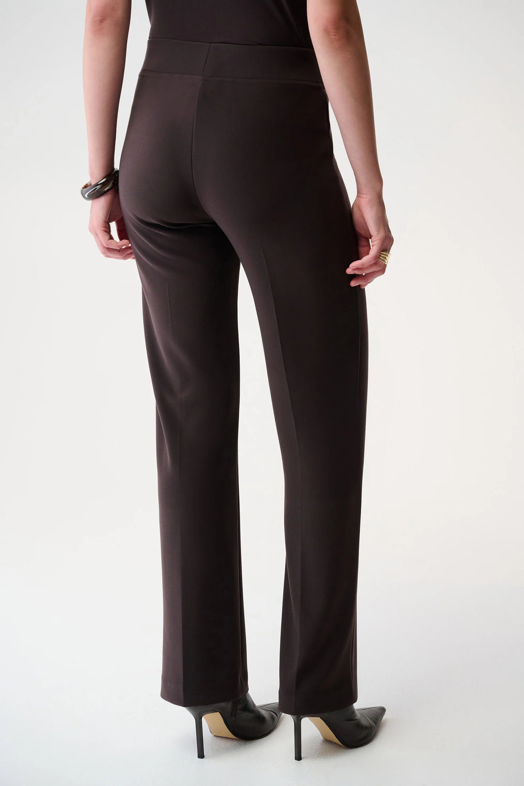 Joseph Ribkoff: Classic Wide-Leg Pant in Mocha (153088F25)