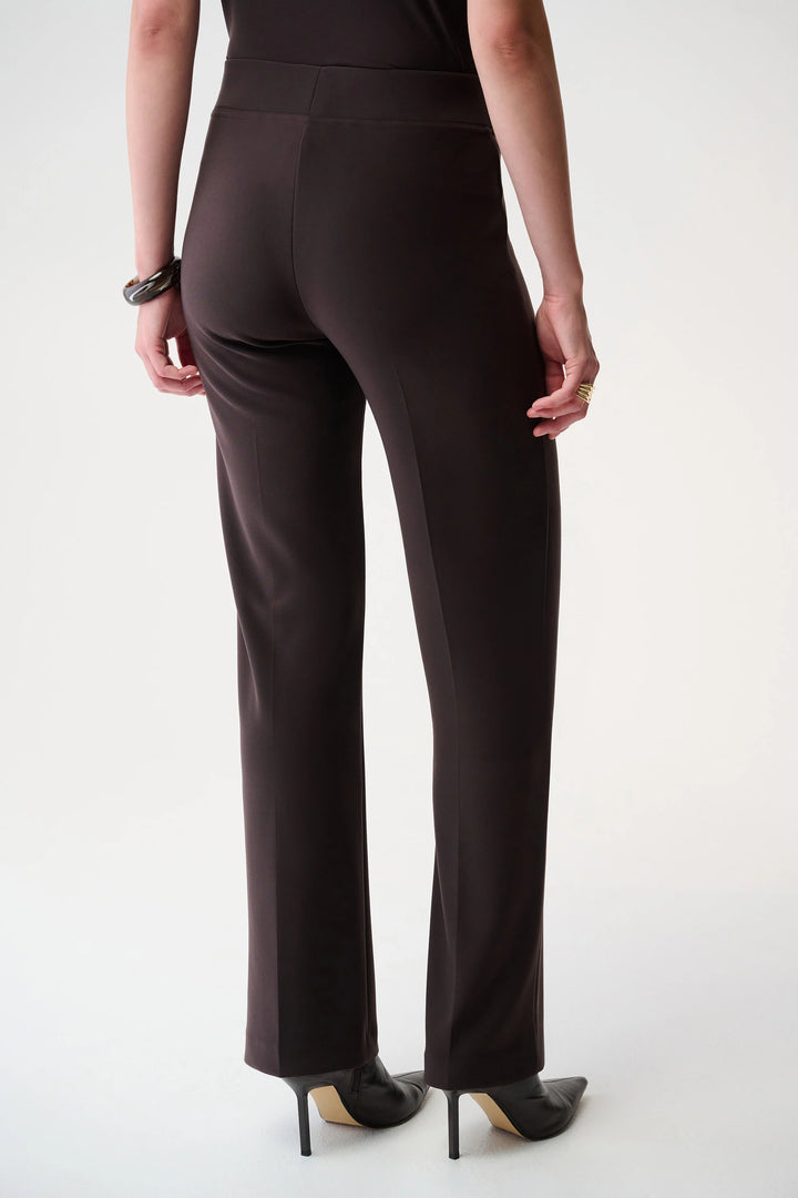 Joseph Ribkoff: Classic Wide-Leg Pant in Mocha (153088F25)