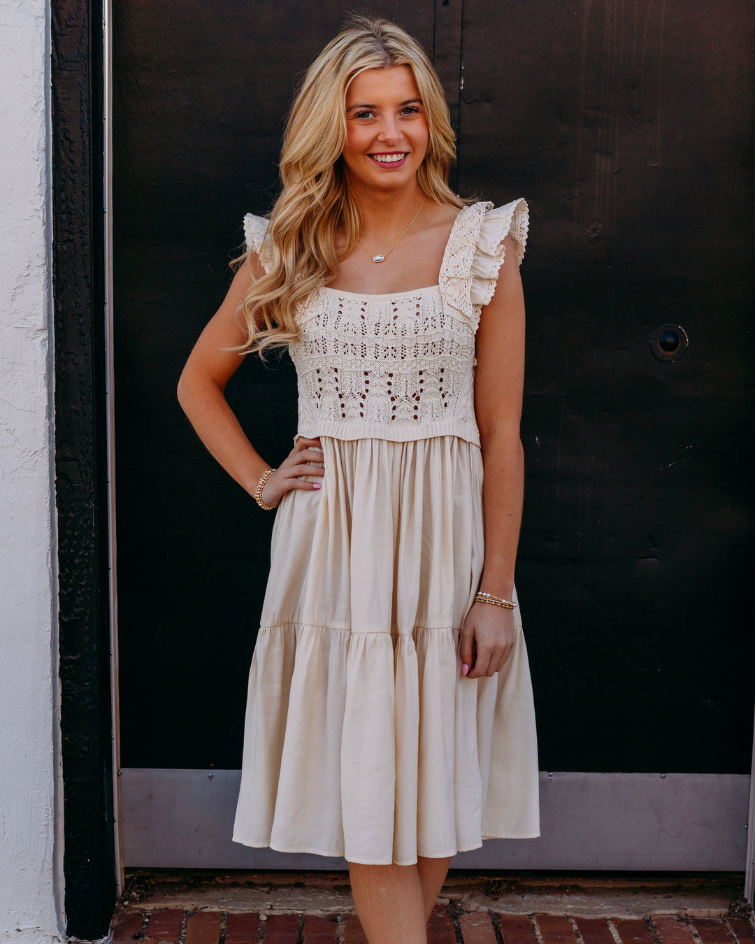 Another Love: Clementine Dress in Vintage Cream - The Vogue Boutique