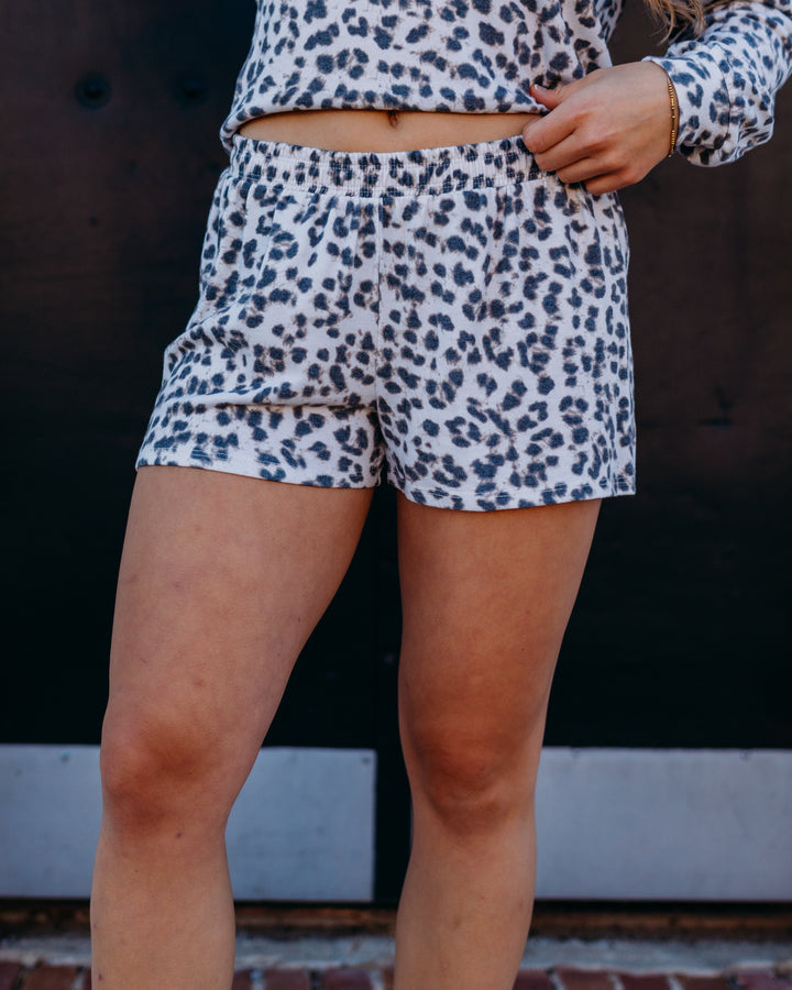 Z Supply: Luxe Leopard Short in Champagne