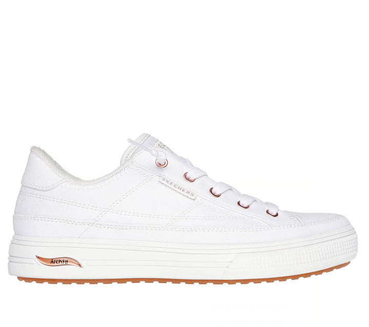Skechers: Arch Fit Arcade- Catch Ya There in White