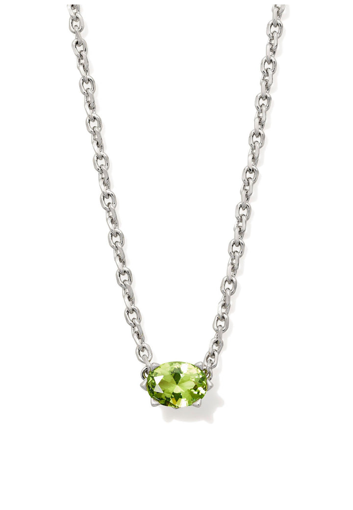 Kendra Scott: Cailin Birthstone Silver Pendant Necklace
