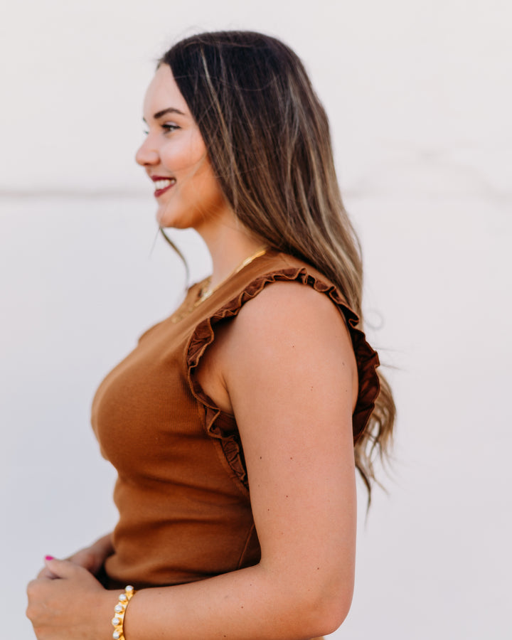 Dear John: Bridgette Top in Cappuccino