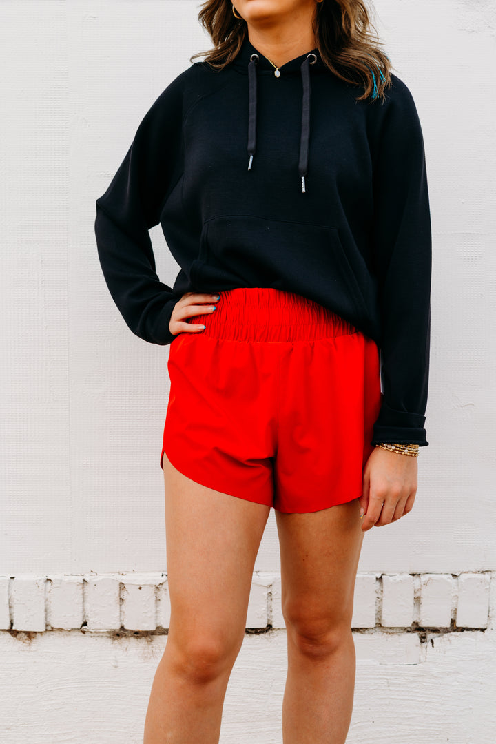Spanx: Get Moving Activate Run Short in Spanx Red 3"