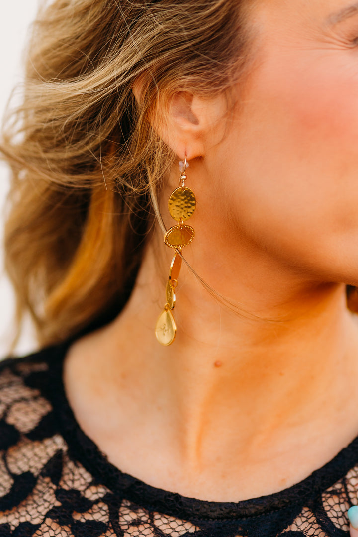Brighton: Palm Canyon Long French Wire Earrings