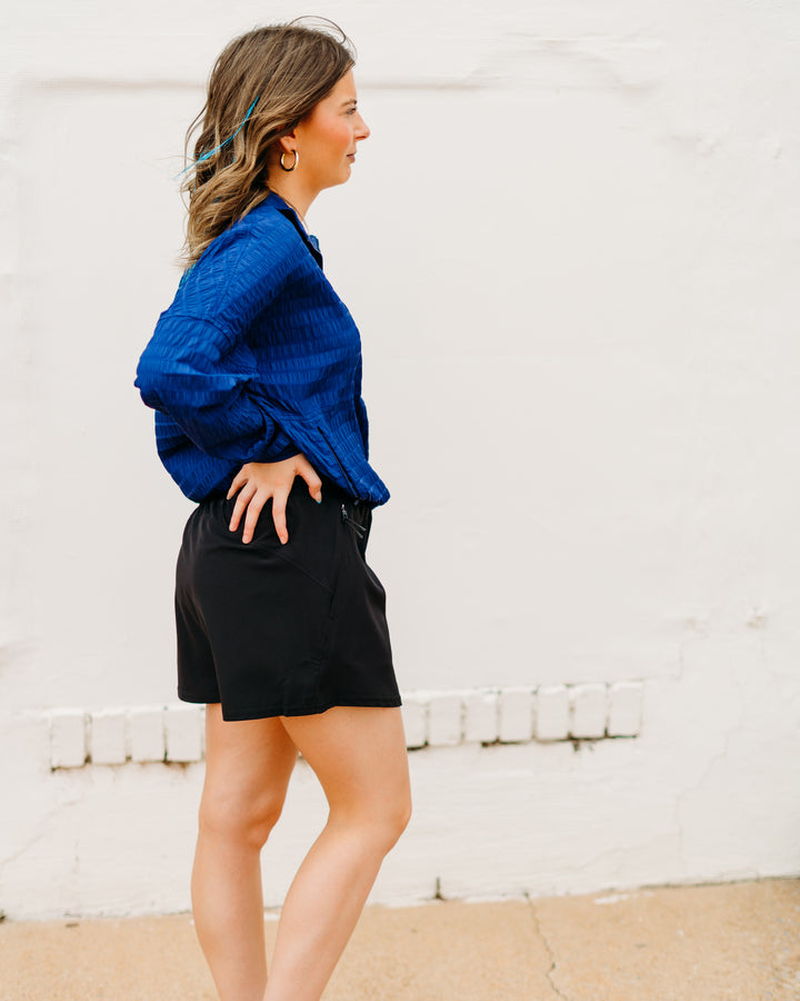 Spanx: On The Move Skort in Very Black 51075R