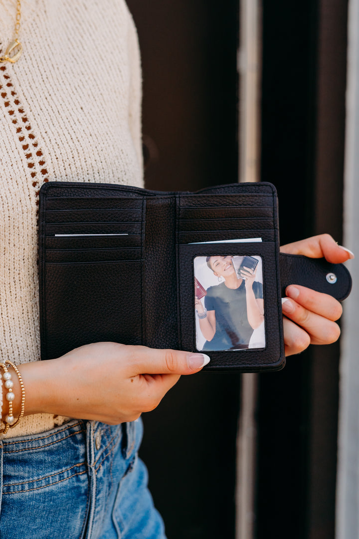 Brighton: Shelby Medium Wallet in Black T22843