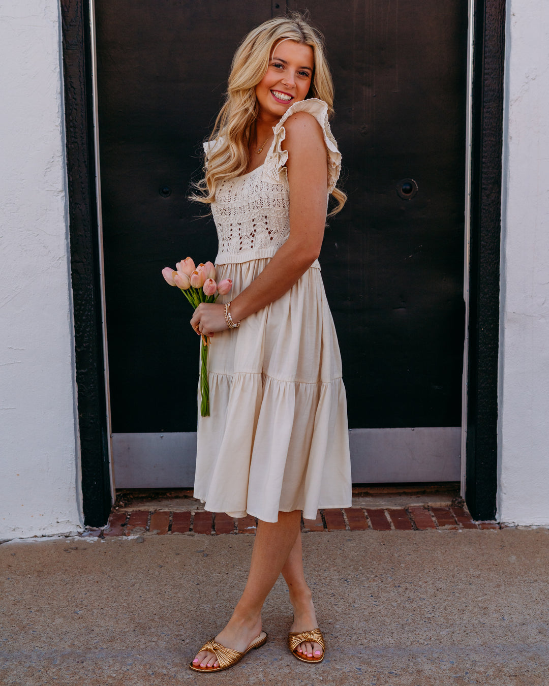 Another Love: Clementine Dress in Vintage Cream - The Vogue Boutique