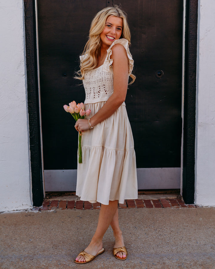 Another Love: Clementine Dress in Vintage Cream - The Vogue Boutique