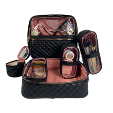 Load image into Gallery viewer, PurseN: Mini Diva Case in Timeless Quilted
