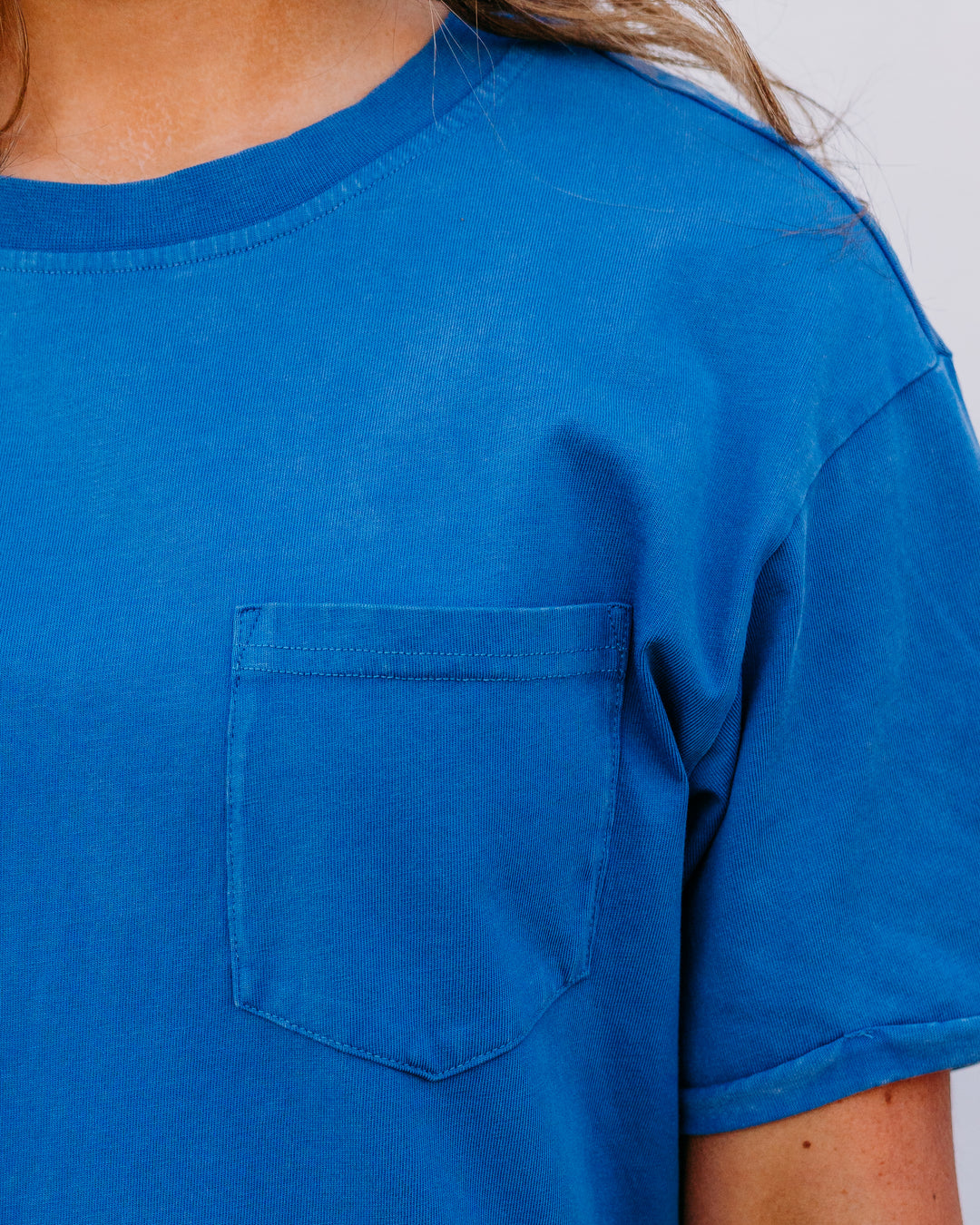Thread & Supply: Kick Back Dress in Denim Blue - The Vogue Boutique