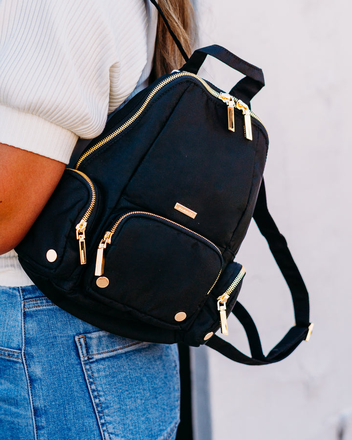 Hammitt: Hunter Med in Black Nylon Cargo (15504)