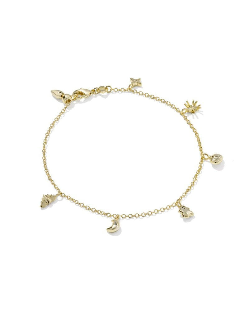 Kendra Scott: Halloween Delicate Chain Bracelet in Gold