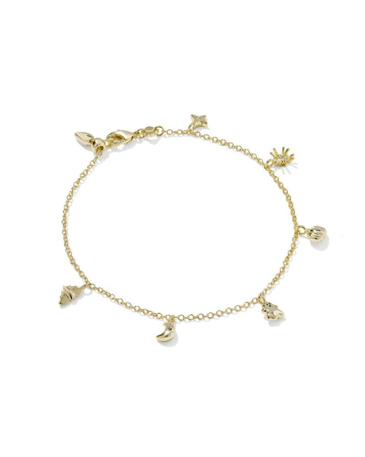 Kendra Scott: Halloween Delicate Chain Bracelet in Gold