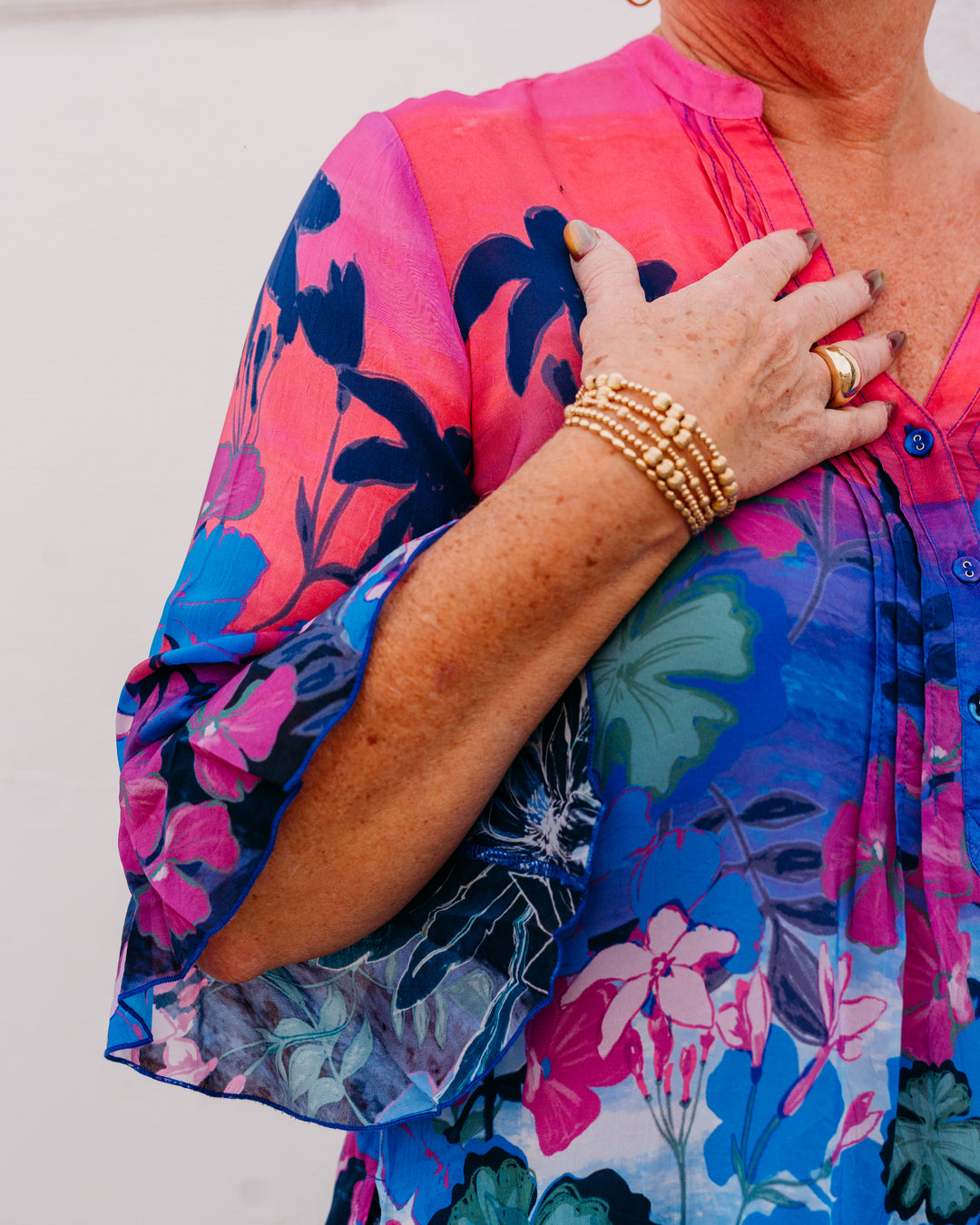 Johnny Was: Zellah Blouse in Lavandula (C11726) - The Vogue Boutique