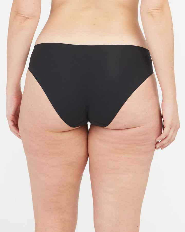 Spanx: Smooth Fit-To-You Modal Bikini 3-Pack Box in Very Black X3