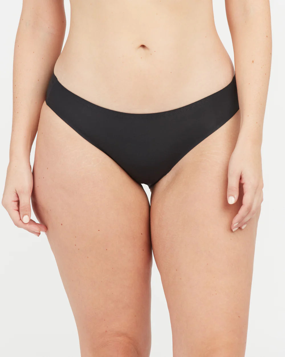 Spanx: Smooth Fit-To-You Modal Bikini 3-Pack Box in Very Black X3