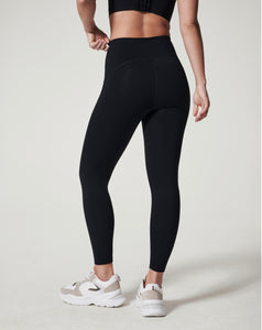 Spanx: Booty Boost 7/8 Active Leggings in Very Black 50186R