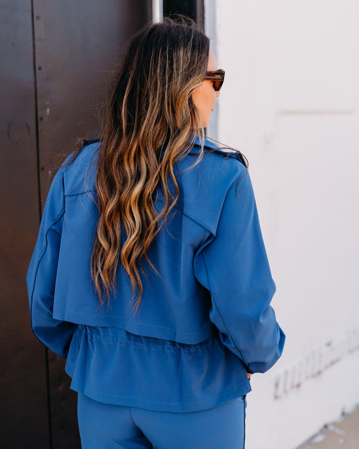 Spanx: On The Move Cinch Back Jacket in Indigo (50924R)