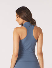 Load image into Gallery viewer, Glyder: Ace Polo Tank in Washed Blue
