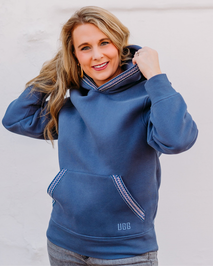 UGG: Tasmen Hoodie in Dark Wave