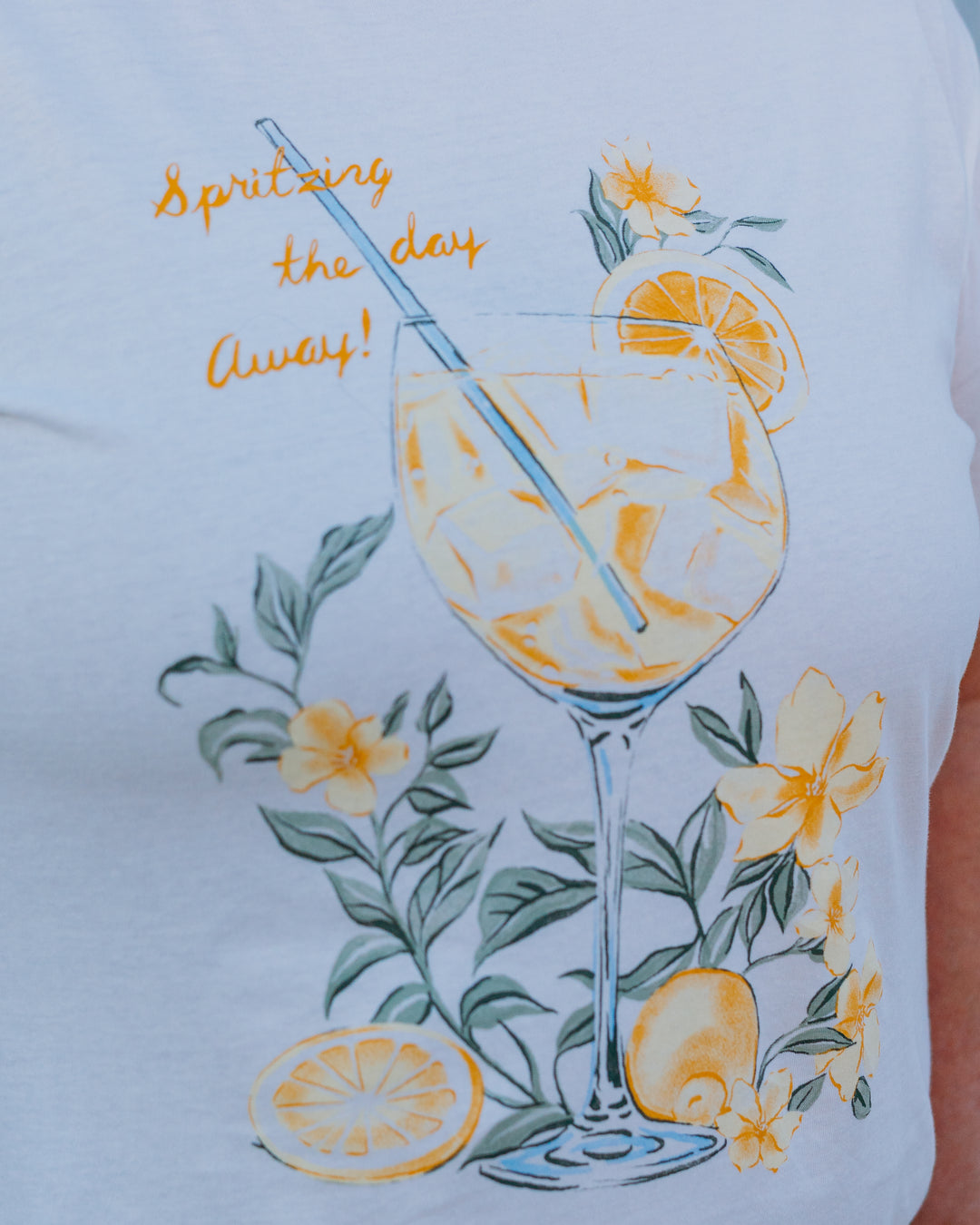 Z Supply: Spritz Boyfriend Tee in Sea Salt (GT261456S) - The Vogue Boutique