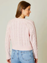 Load image into Gallery viewer, Design History: Powder Pink Bell Sleeve Sweater
