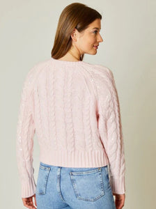 Design History: Powder Pink Bell Sleeve Sweater