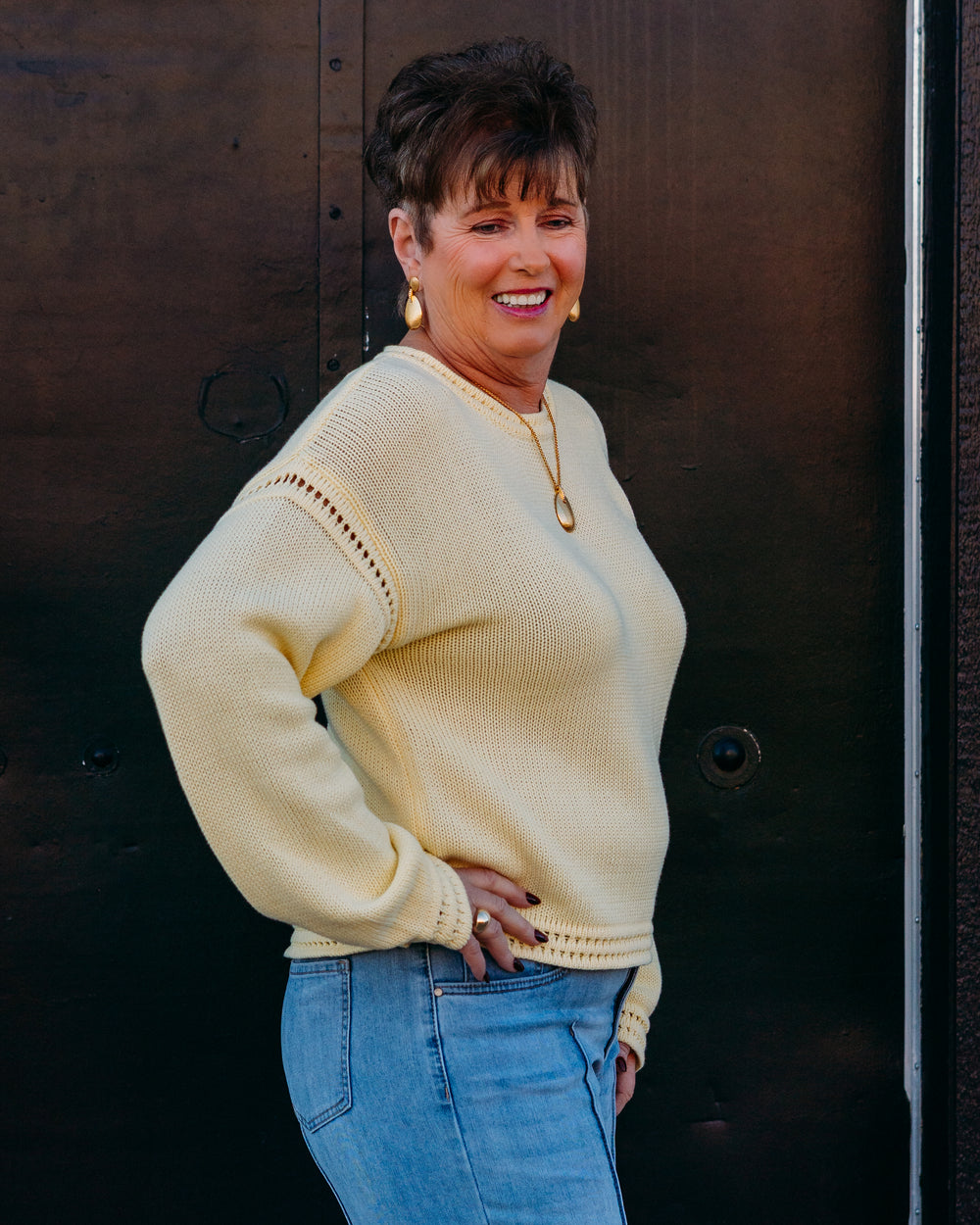 Z Supply: Bellami Sweater in Sunnyside (ZW261180) - The Vogue Boutique