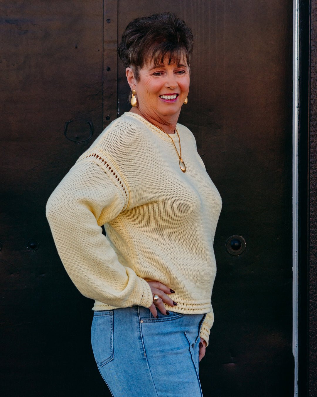 Z Supply: Bellami Sweater in Sunnyside (ZW261180) - The Vogue Boutique