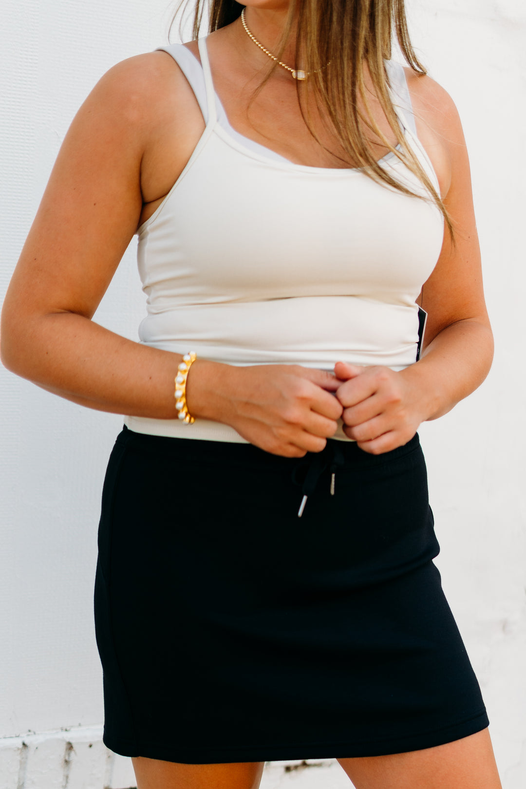 Spanx: AirEssentials Mini Skort in Very Black 50661R – The Vogue