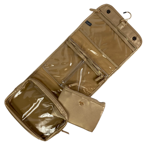 PurseN: Toiletry Case in Gold Luster
