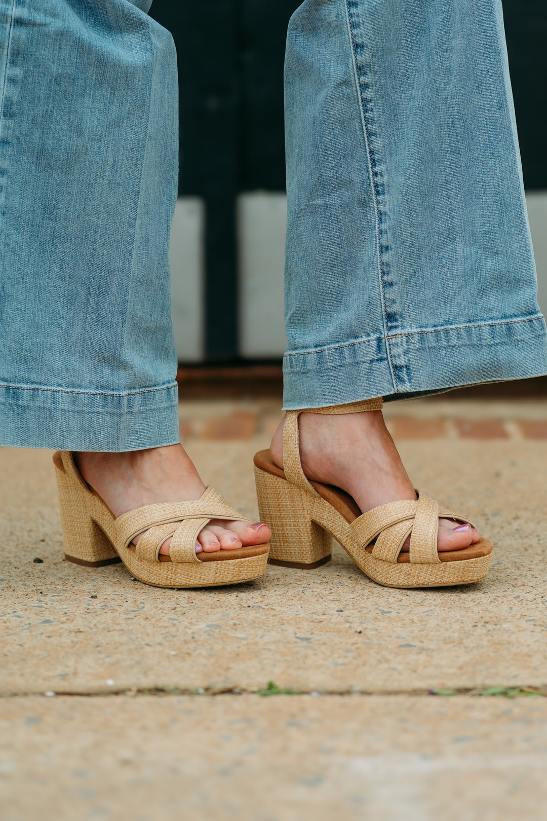 Toms: Majorca Strappy in Natural