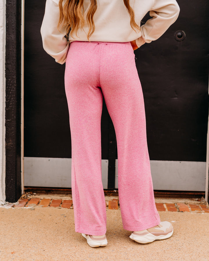 Z Supply: Dawn Smocked Pant in Sweet Plum