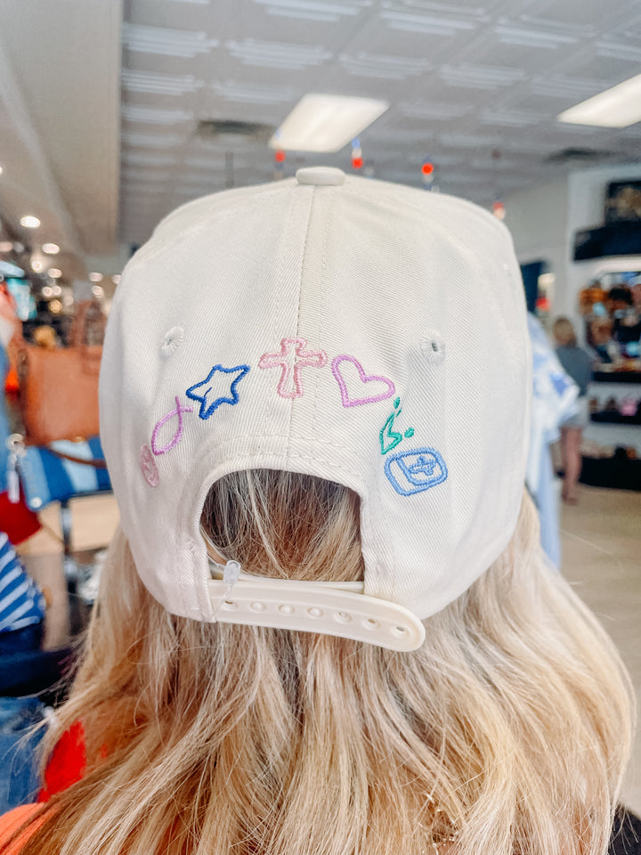 Poppy & Pine: Colorful Follow Jesus Hat