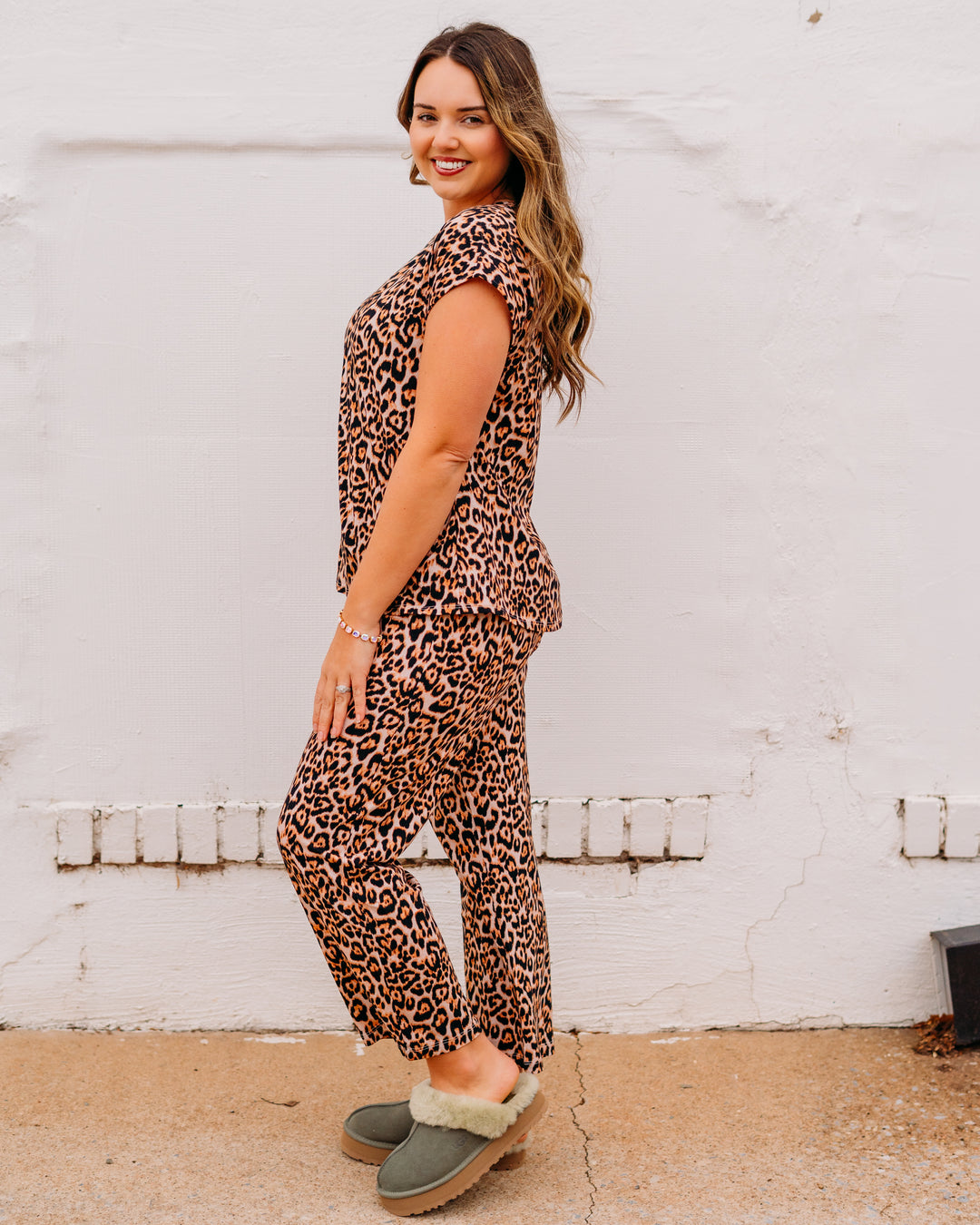 Johnny Was: The Bobbie Crop Set in Leopard