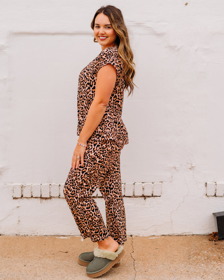 Johnny Was: The Bobbie Crop Set in Leopard